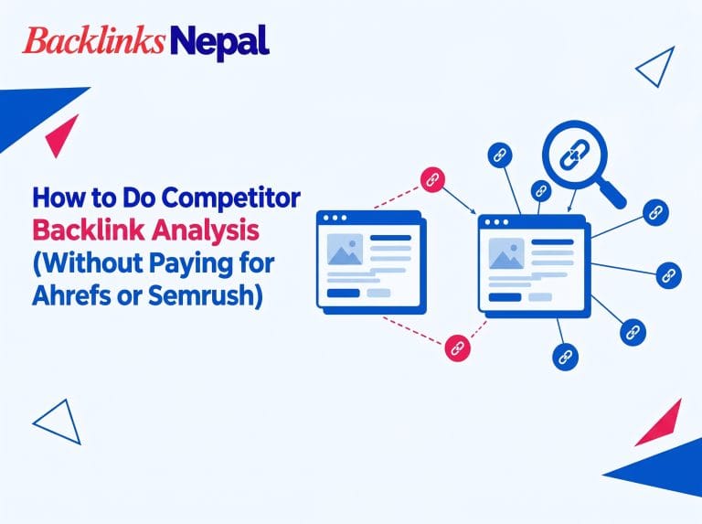 Competitor Backlink Analysis Without Ahrefs